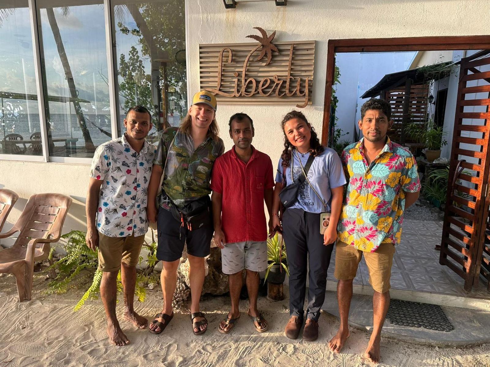 Liberty Guesthouse Maldives Mahibadhoo Exterior foto